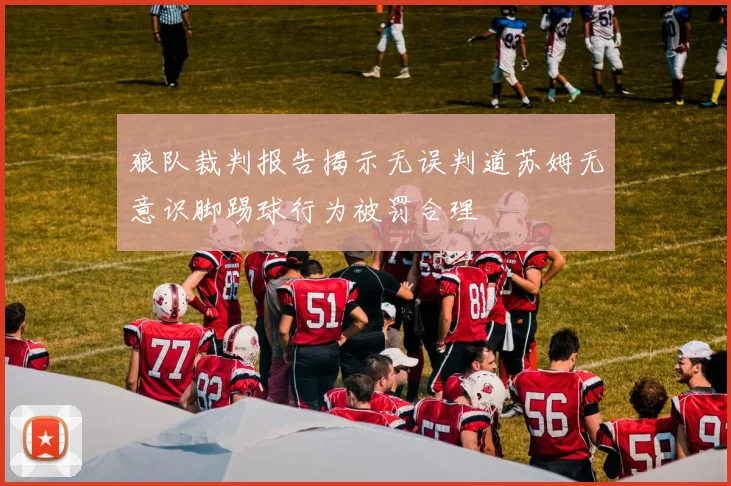 狼队裁判报告揭示无误判道苏姆无意识脚踢球行为被罚合理